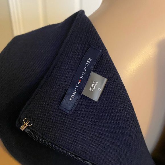 NWOT Tommy Hilfiger Navy Fitted Dress - Picture 9 of 12